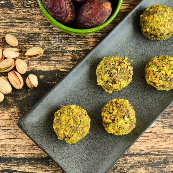 Heart Chakra Pistachio Energy Truffles (14 Pcs)